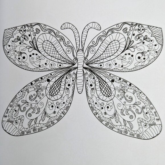 The Calm Coloring Book - Coloring Book for All Ages for Meditation and Calming - Picture 7 of 8